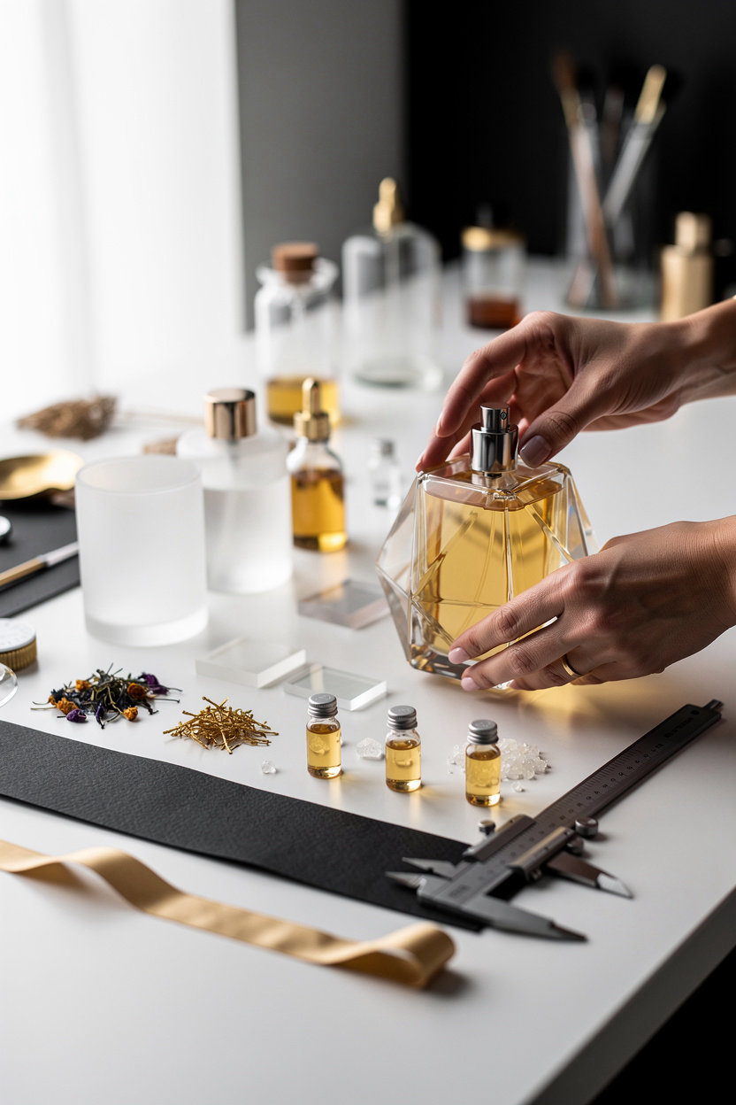 Balmain Beauty luxury fragrance craftsmanship and high-design packaging artistry