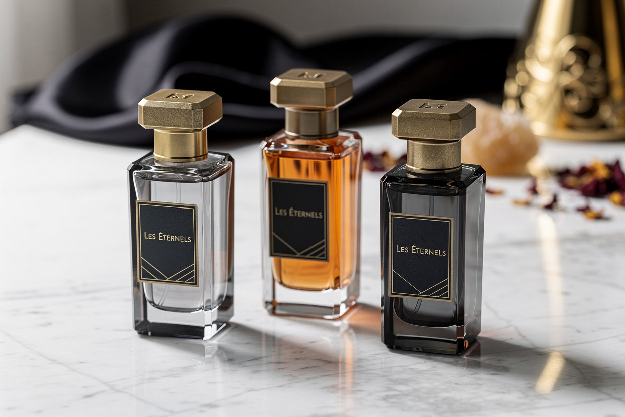 Balmain Beauty Les Éternels de Balmain luxury fragrance collection - prestige perfumes in elegant bottles